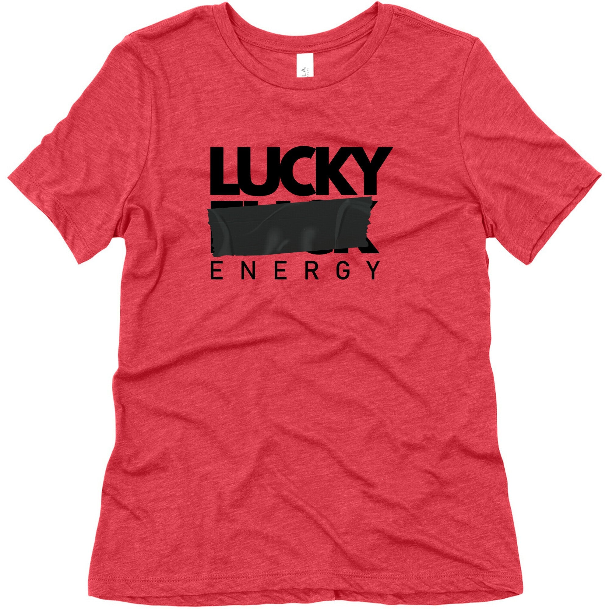 Lucky Energy Womens Triblend Tee
